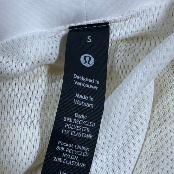 Lululemon Pool Short 7" Light Yellow M7AWWS Men's Size Small Excellent Condition - Picture 3 of 9